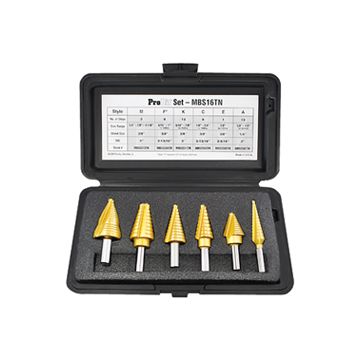 6PC PROBIT DRILL TIN CT SET/PLS CASE