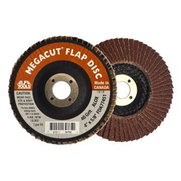 4-1/2X7/8X60GRIT T29 ZIRCONIA FLAP DISC