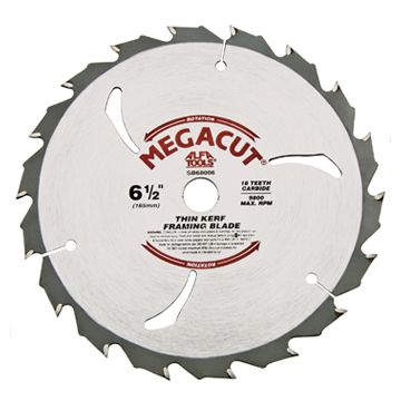 6-1/2X18T FRAME TC TIP SAW BLD