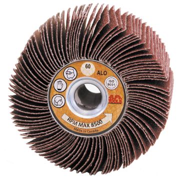 6 X 1 X 120 GRIT AL.OX FLAP WHEEL