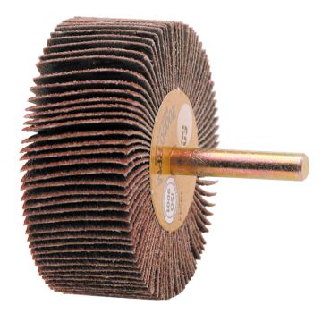 **2-1/2 X 1-1/2 X 80GRIT ALOX FLAP WHEEL