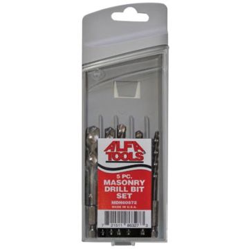 1/4 HEX SHANK MASONRY DRILL BIT SET