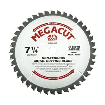 7-1/4X40T NONFER TC TIP SAW BLD