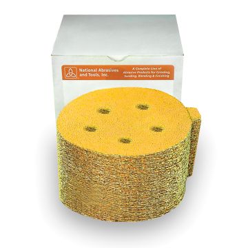 6"X0 150G PSA DIS/TAB GLD PA STR