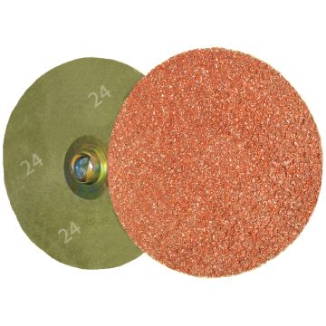 2 X 100 CER QCS RESIN FIBRE DISC