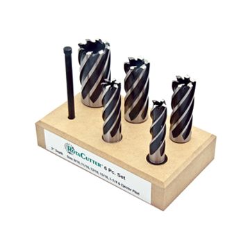 **6 PC 2"DOC ROTACUTTER SET IN WOOD BLK