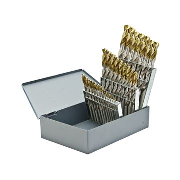 21PC HSS SPLIT POINT TiN TIPPED SET