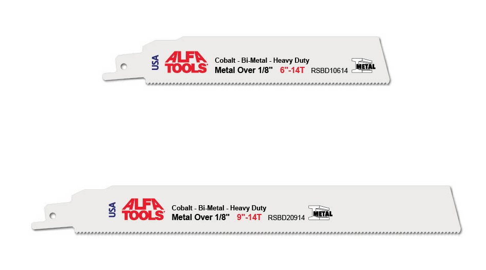 Alfa Tools Expands Reciprocating Saw Blade Line